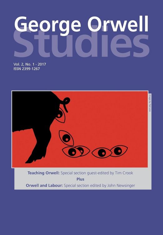 Produktbild: George Orwell Studies Vol.2 No.1