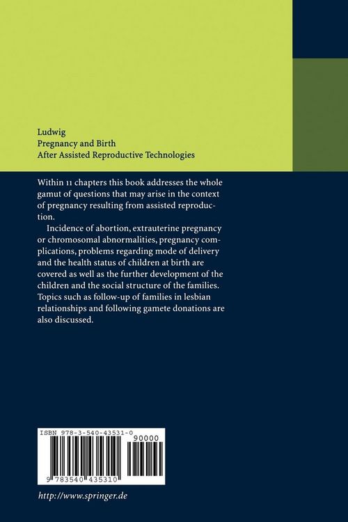 Produktbild: Pregnancy and Birth After Assisted Reproductive Technologies