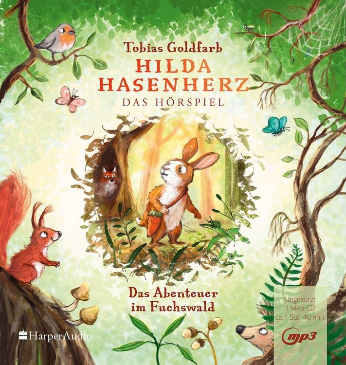 Produktbild: Hilda Hasenherz. Das Abenteuer im Fuchswald
