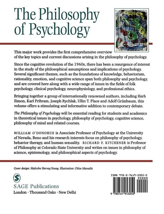 Produktbild: The Philosophy of Psychology