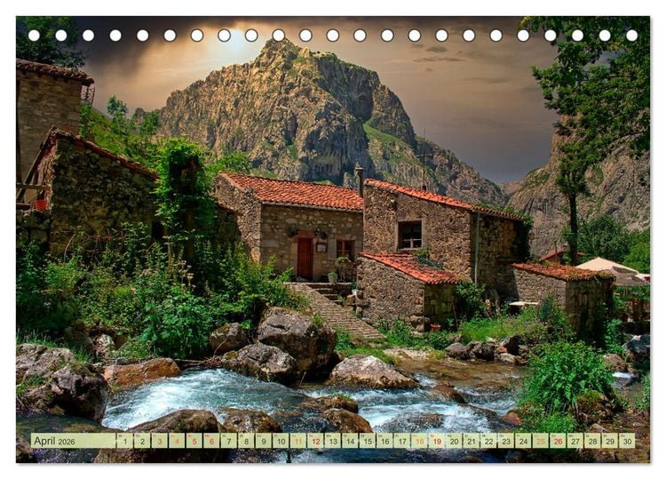 Produktbild: Wandern - die Welt erwartet Dich (Tischkalender 2026 DIN A5 quer), CALVENDO Monatskalender