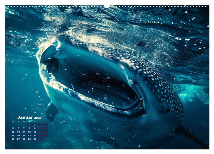 Produktbild: Meeresgr&ouml;&szlig;en (Wandkalender 2026 DIN A2 quer), CALVENDO Monatskalender