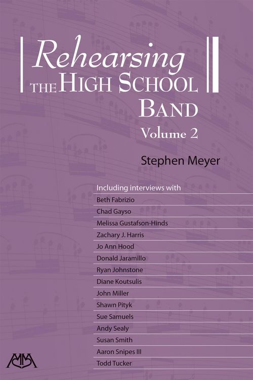 Produktbild: Rehearsing the High School Band