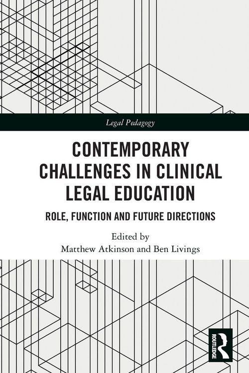 Produktbild: Contemporary Challenges in Clinical Legal Education