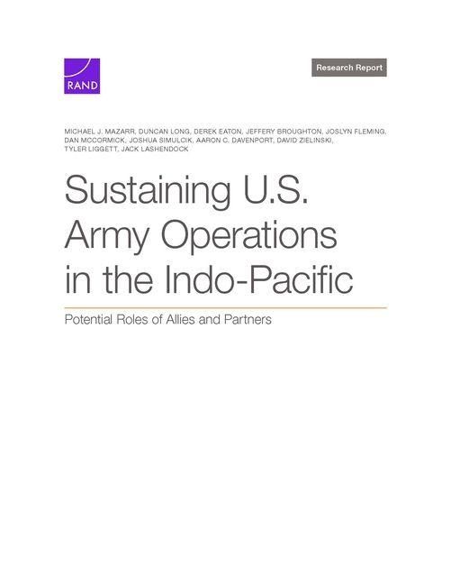Produktbild: Sustaining U.S. Army Operations in the Indo-Pacific