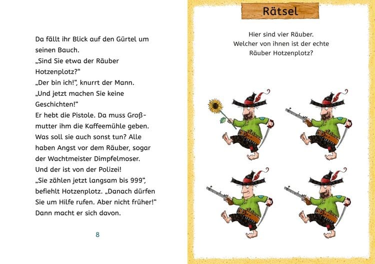Produktbild: Kleine Lesehelden: Der R&auml;uber Hotzenplotz