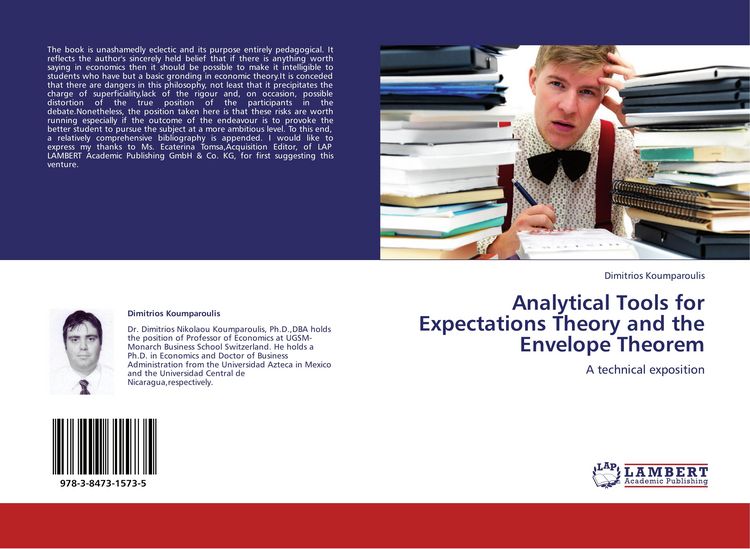 Produktbild: Analytical Tools for Expectations Theory and the Envelope Theorem