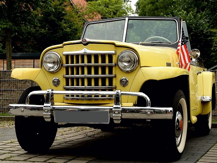 Produktbild: CALVENDO Puzzle Jeep WH | 1000 Teile Lege-Gr&ouml;&szlig;e 64x48cm Foto-Puzzle f&uuml;r gl&uuml;ckliche Stunden