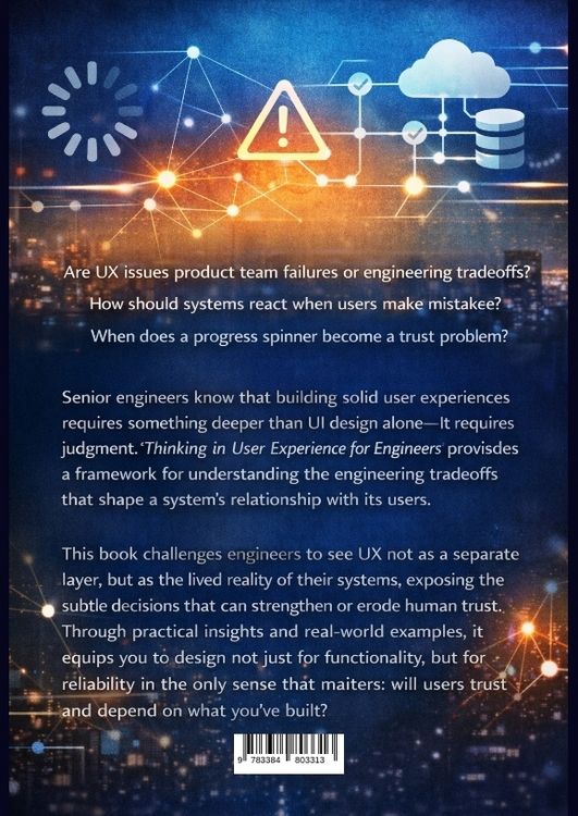 Produktbild: Thinking in User Experience for Engineers