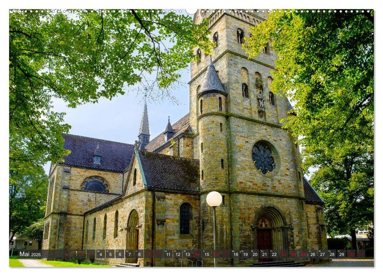 Produktbild: Ein Blick auf Lippstadt (hochwertiger Premium Wandkalender 2026 DIN A2 quer), Kunstdruck in Hochglanz
