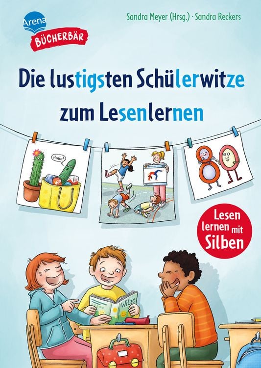 Bild vom Artikel Die lustigsten Schülerwitze zum Lesenlernen vom Autor Arena Erstlesebücher