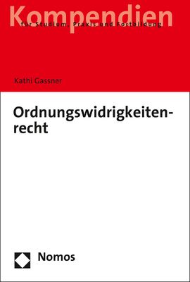 Produktbild: Ordnungswidrigkeitenrecht