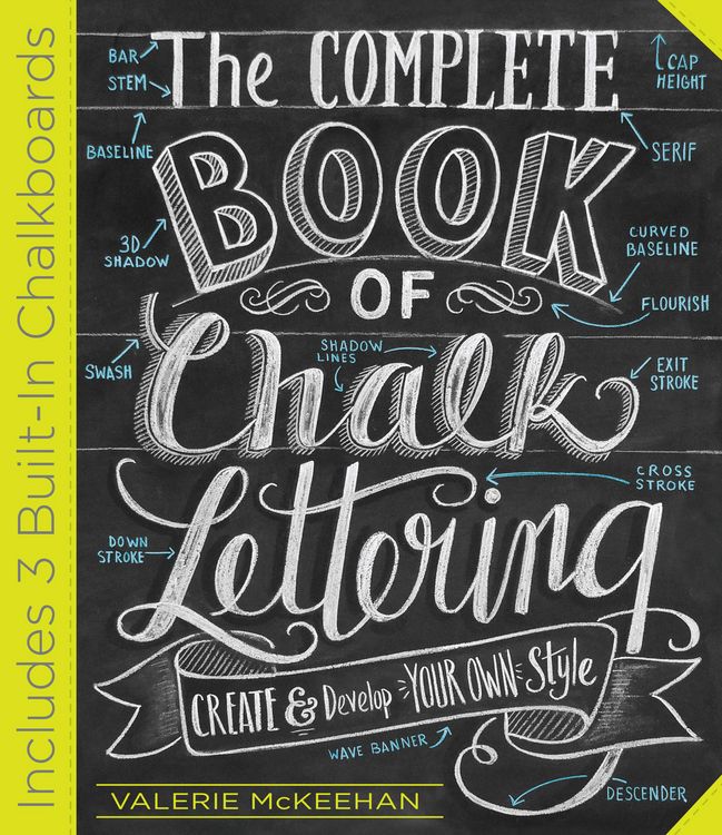Produktbild: The Complete Book of Chalk Lettering