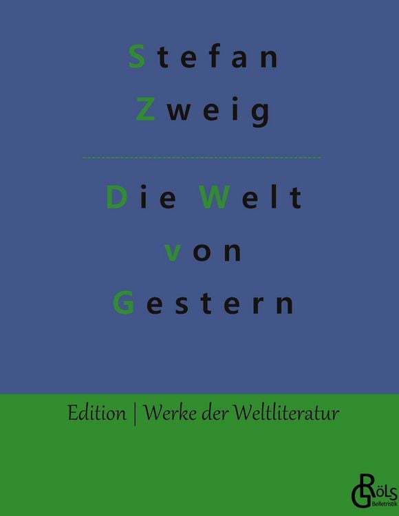 Produktbild: Die Welt von Gestern