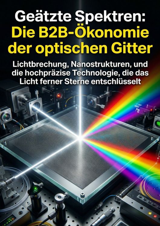 Produktbild: Ge&auml;tzte Spektren: Die B2B-&Ouml;konomie der optischen Gitter