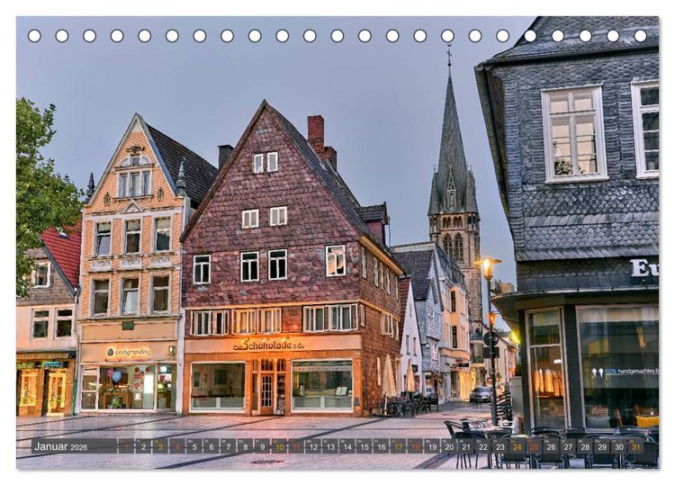Produktbild: Detmold - Ein- und Ausblicke von Andreas Voigt (Tischkalender 2026 DIN A5 quer), CALVENDO Monatskalender