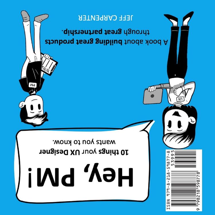 Produktbild: Hey, UX! Hey, PM!