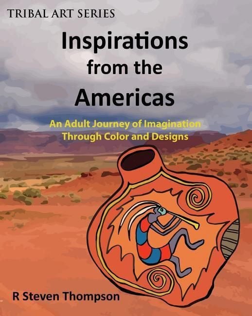 Produktbild: Inspirations from the Americas: An Adult Journey of Imagination through Colors & Designs