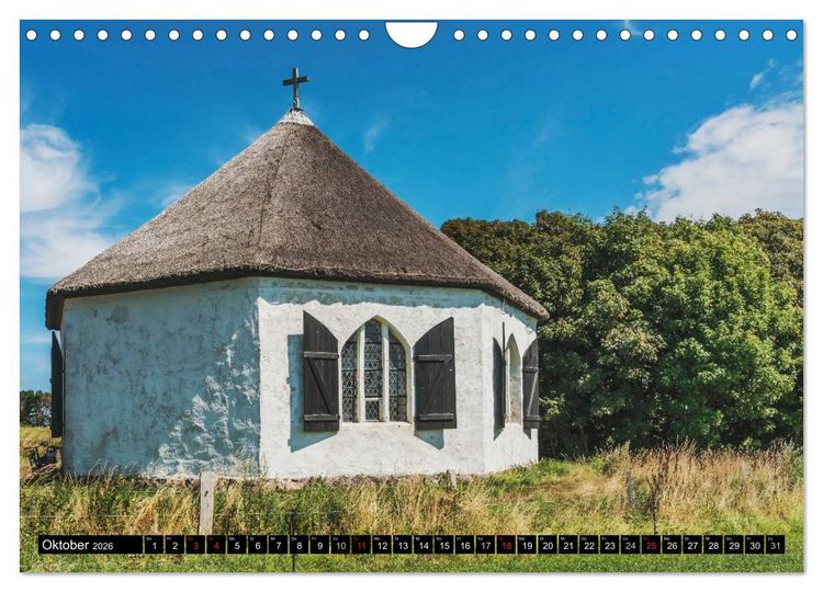 Produktbild: Entdeckungen auf der Insel R&uuml;gen (Wandkalender 2026 DIN A4 quer), CALVENDO Monatskalender