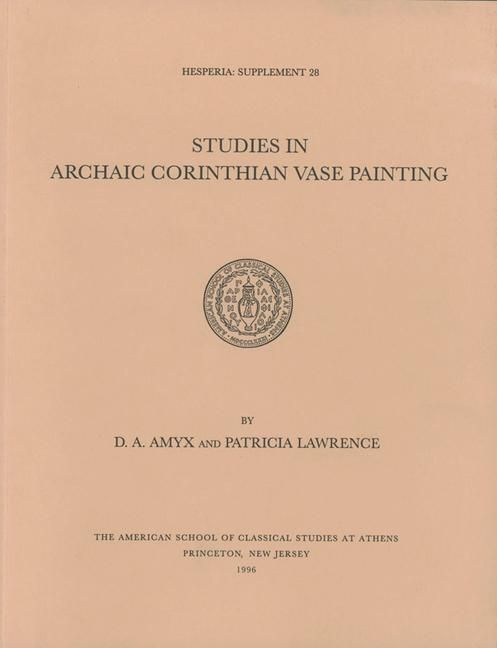 Produktbild: Studies in Archaic Corinthian Vase Painting