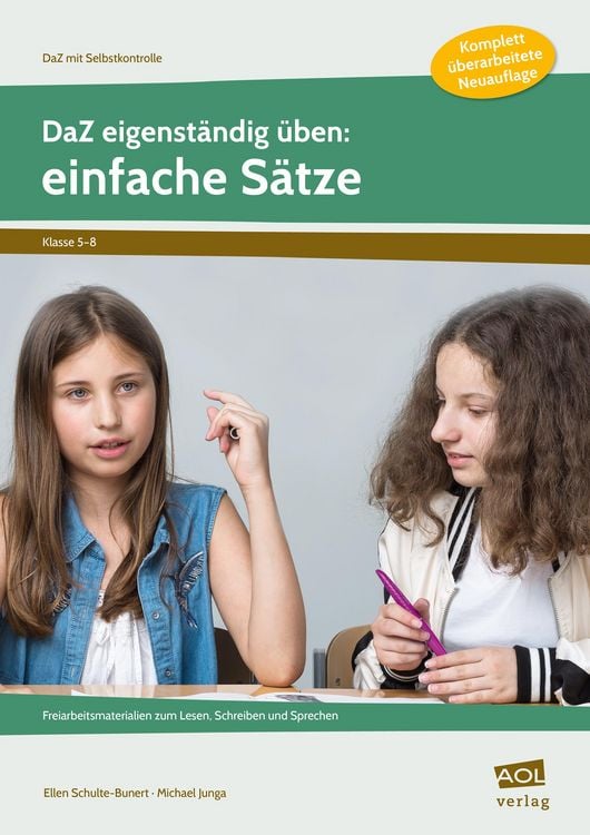 Produktbild: DaZ eigenst&auml;ndig &uuml;ben: einfache S&auml;tze - SEK