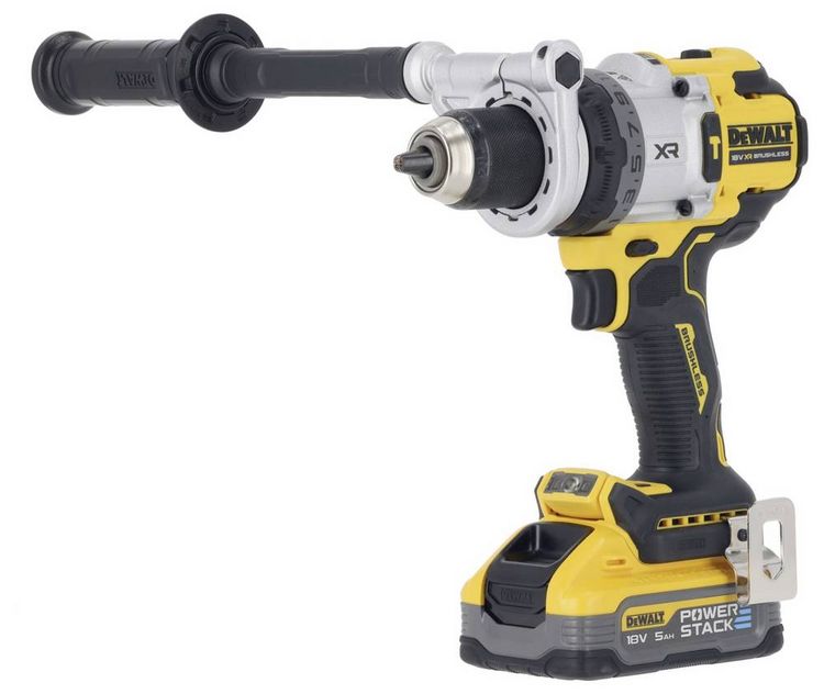 Produktbild: DEWALT DCD1007H2T-QW 3-Gang-Akku-Schlagbohrschrauber inkl. 2. Akku, inkl. Ladeger&auml;t