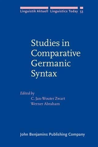 Produktbild: Studies in Comparative Germanic Syntax