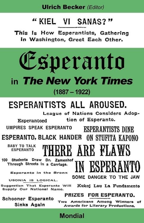 Produktbild: Esperanto in the New York Times (1887 - 1922)