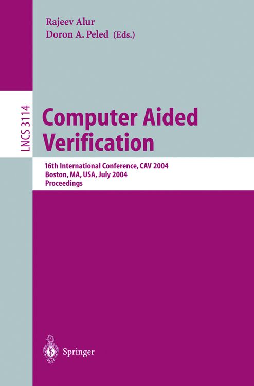 Produktbild: Computer Aided Verification