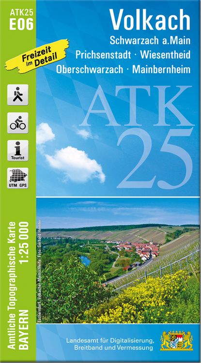 Produktbild: ATK25-E06 Volkach (Amtliche Topographische Karte 1:25000)