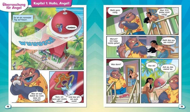 Produktbild: Disney: Stitch: Meine ersten Comic-Geschichten: Galaktische Abenteuer und &lsquo;Ohana