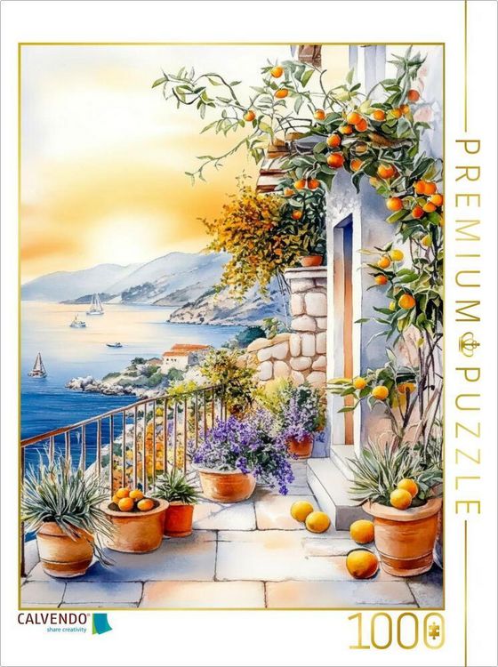 Produktbild: CALVENDO Puzzle Traumhaft - Insel Brac | 1000 Teile Lege-Gr&ouml;&szlig;e 64x48cm Foto-Puzzle f&uuml;r gl&uuml;ckliche Stunden