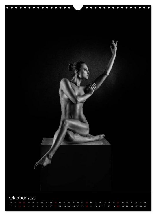 Produktbild: BODY SCULPTURE (Wandkalender 2026 DIN A3 hoch), CALVENDO Monatskalender