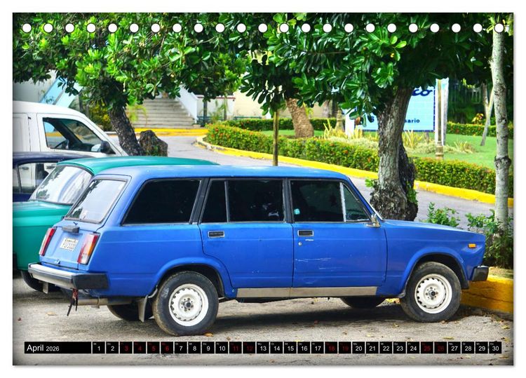 Produktbild: LADA-2104 - Der Kombi-Hit aus Toljatti (Tischkalender 2026 DIN A5 quer), CALVENDO Monatskalender
