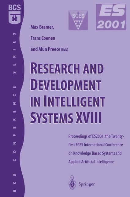 Produktbild: Research and Development in Intelligent Systems XVIII