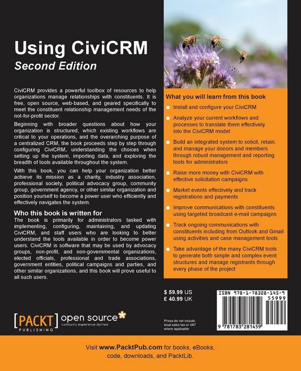 Produktbild: Using CiviCRM, Second Edition
