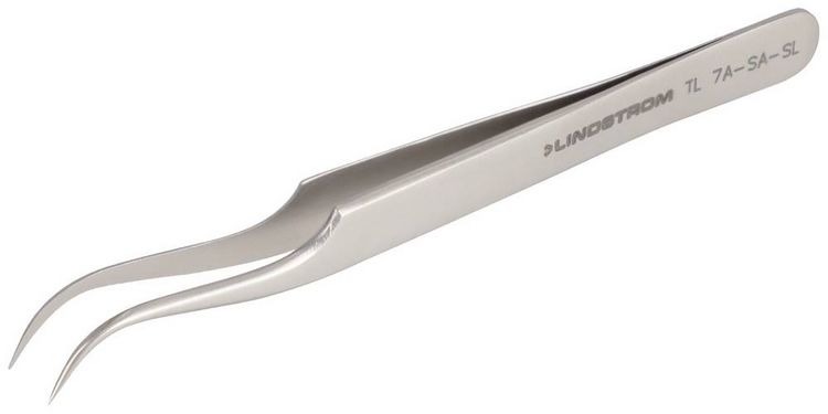 Produktbild: Lindstr&ouml;m TL 7A-SA-SL Pr&auml;zisionspinzette 7 Spitz, gebogen 120mm
