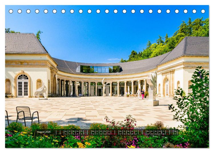 Produktbild: Bad Wildungen, Kurstadt mit Herz (Tischkalender 2026 DIN A5 quer), CALVENDO Monatskalender