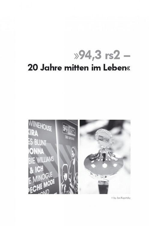 Produktbild: 94,3 rs2 - 20 Jahre mitten im Leben