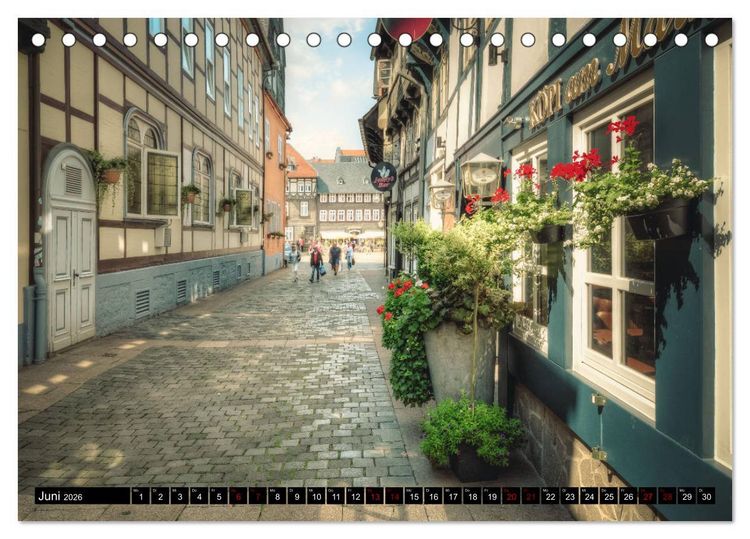 Produktbild: Weltkulturerbe Goslar (Tischkalender 2026 DIN A5 quer), CALVENDO Monatskalender