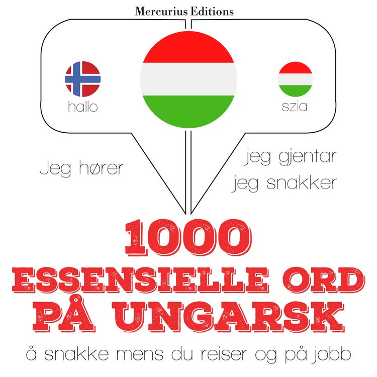 Produktbild: 1000 essensielle ord p&aring; ungarsk