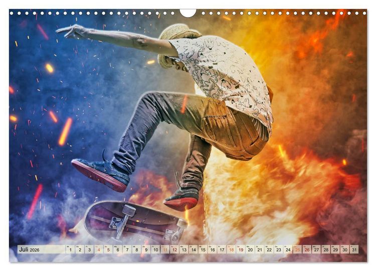Produktbild: Faszination Sport (Wandkalender 2026 DIN A3 quer), CALVENDO Monatskalender