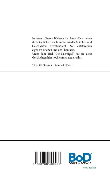 Produktbild: Die Nachtigall