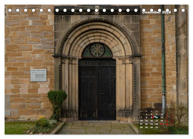 Produktbild: Dortmunds mittelalterliche Kirchen (Tischkalender 2026 DIN A5 quer), CALVENDO Monatskalender