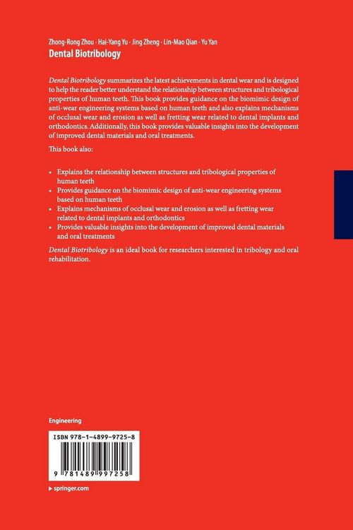 Produktbild: Dental Biotribology