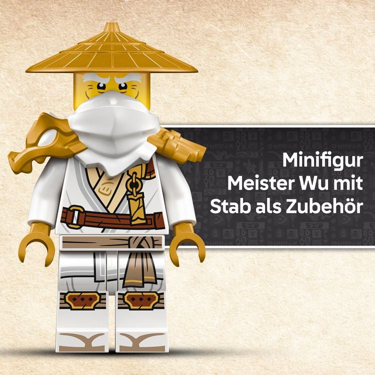 Produktbild: LEGO NINJAGO Der W&auml;chterdrache - Bauset f&uuml;r Teenager - 71847