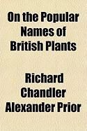 Produktbild: On the Popular Names of British Plants