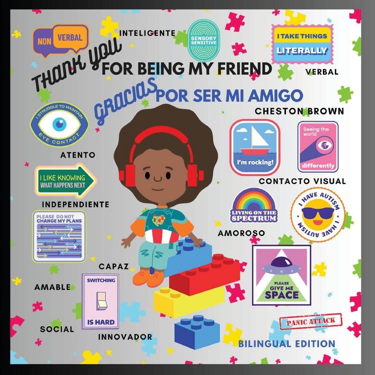 Produktbild: Thank You For Being My Friend (English and Spanish Edition)