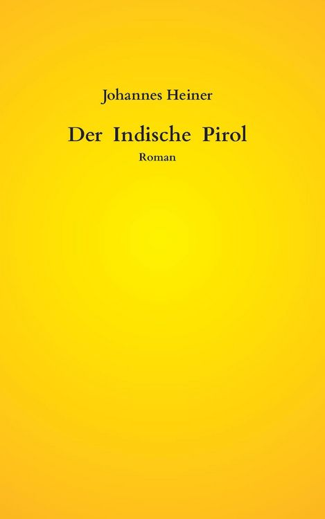 Produktbild: Der Indische Pirol