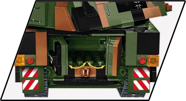Produktbild: COBI Armed Forces 2628 - Panzerhaubitze 2000, 1002 Klemmbausteine